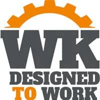 WK. Designed To Work Logo