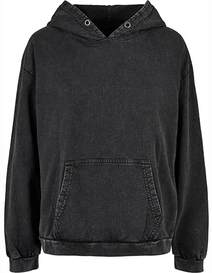 Ladies´ Acid Washed Oversize Hoody