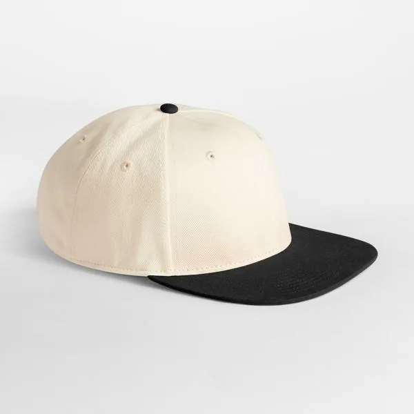 Contrast Flat Peak 6 Panel Cap