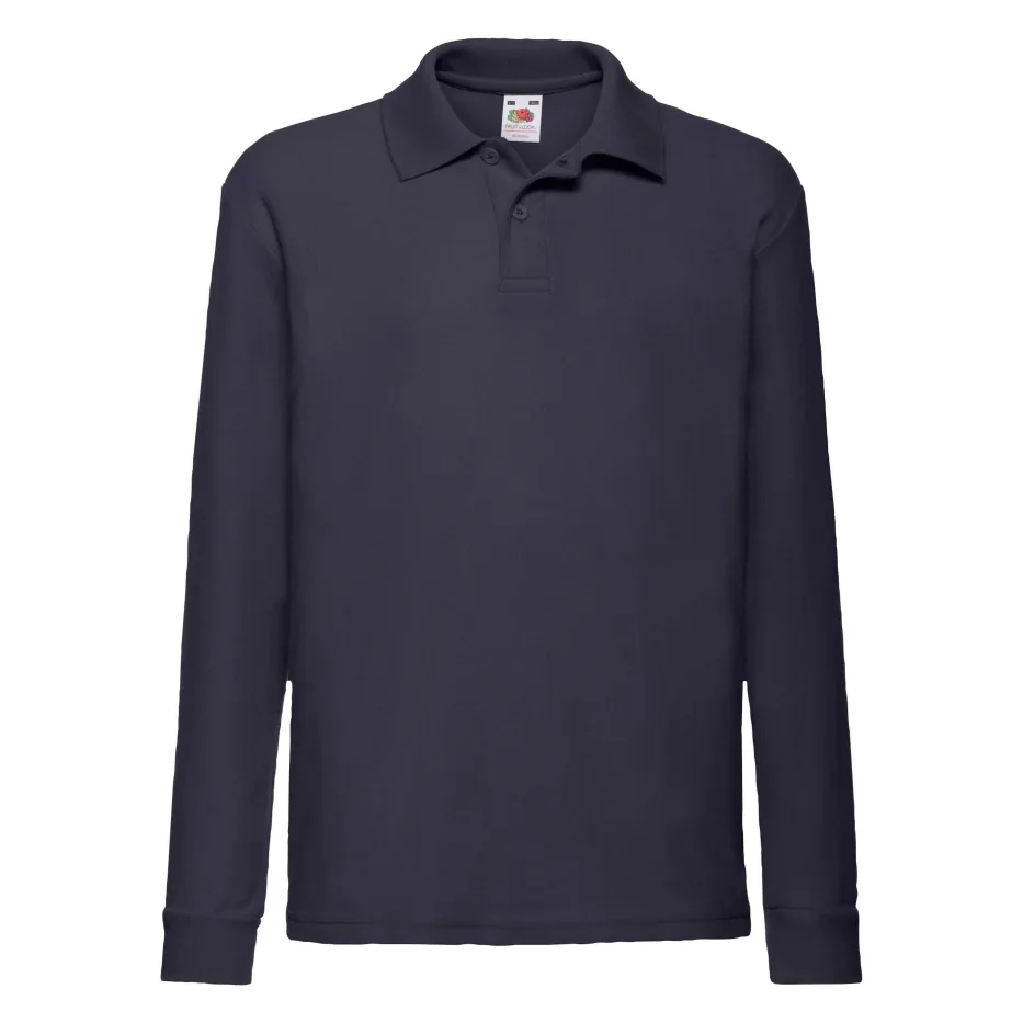 Long Sleeve 65/35 Polo Kids
