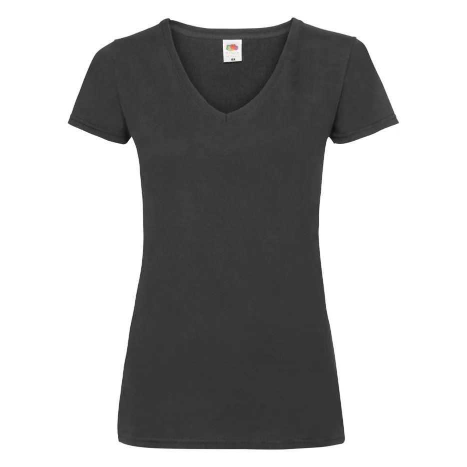 Valueweight V-Neck T Lady-Fit