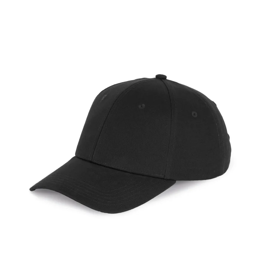 6-Panel-Kappe aus recycelter Baumwolle