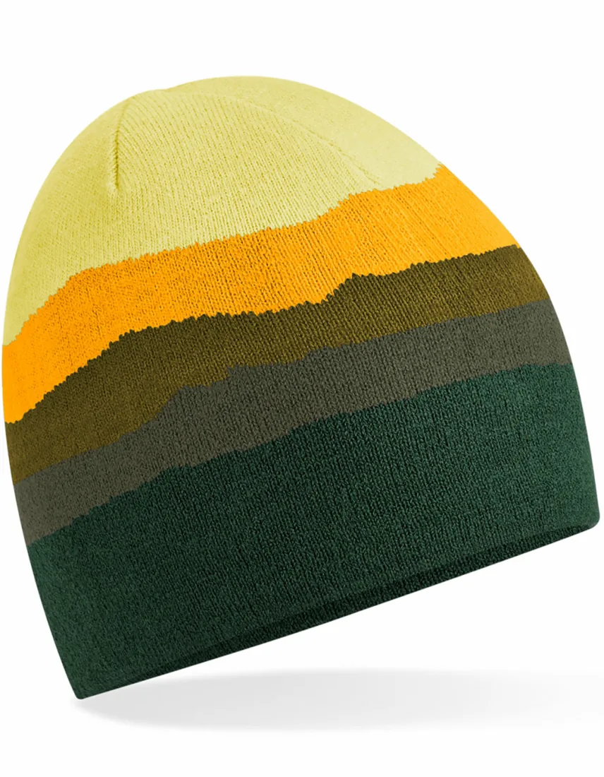 Mountain Peaks Pull-On Beanie