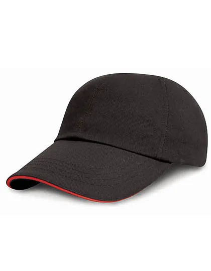 Junior Heavy Brushed Cotton Cap Low Profile