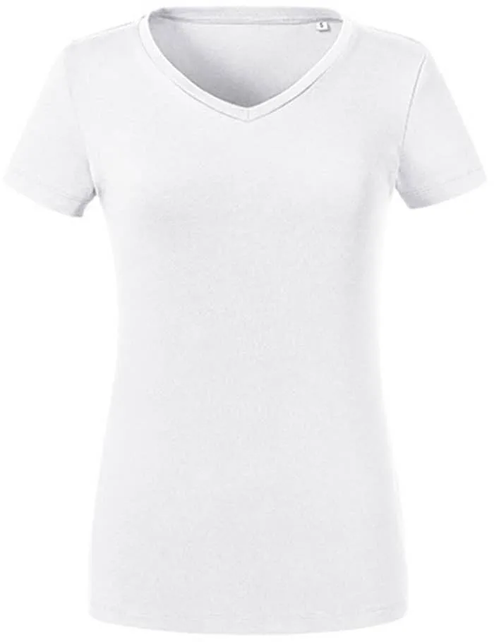 Ladies´ Pure Organic V-Neck Tee