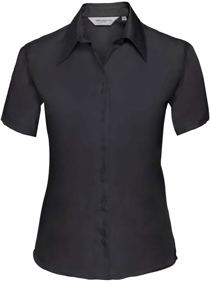 Ladies` Short Sleeve Ultimate Non-Iron Shirt