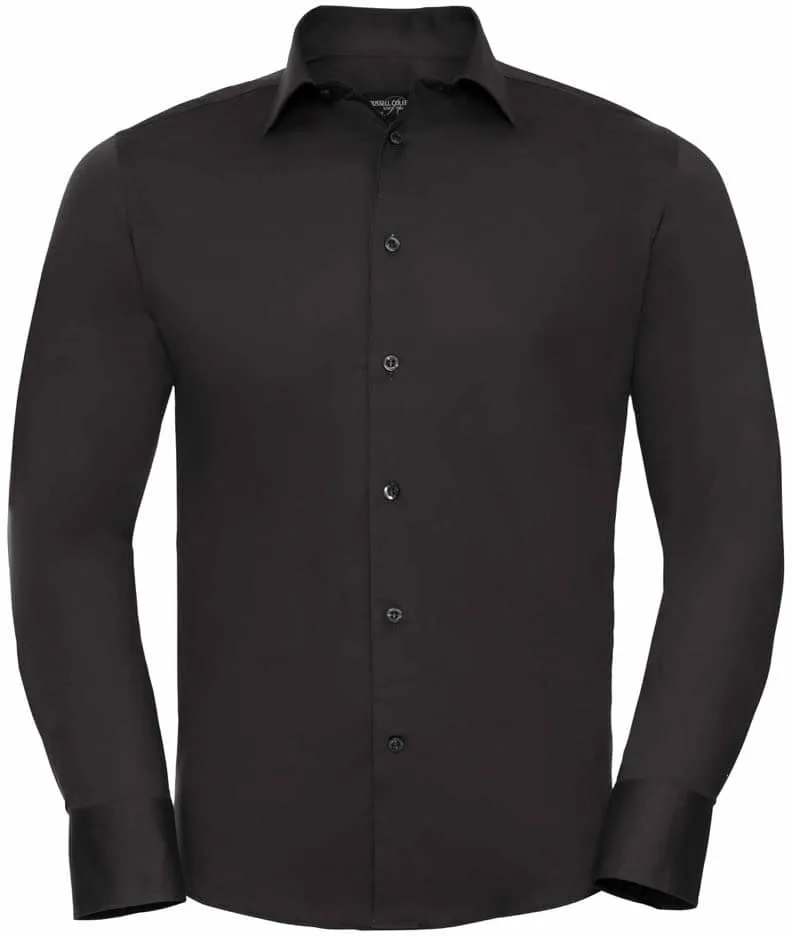 Men`s Long Sleeve Fitted Shirt