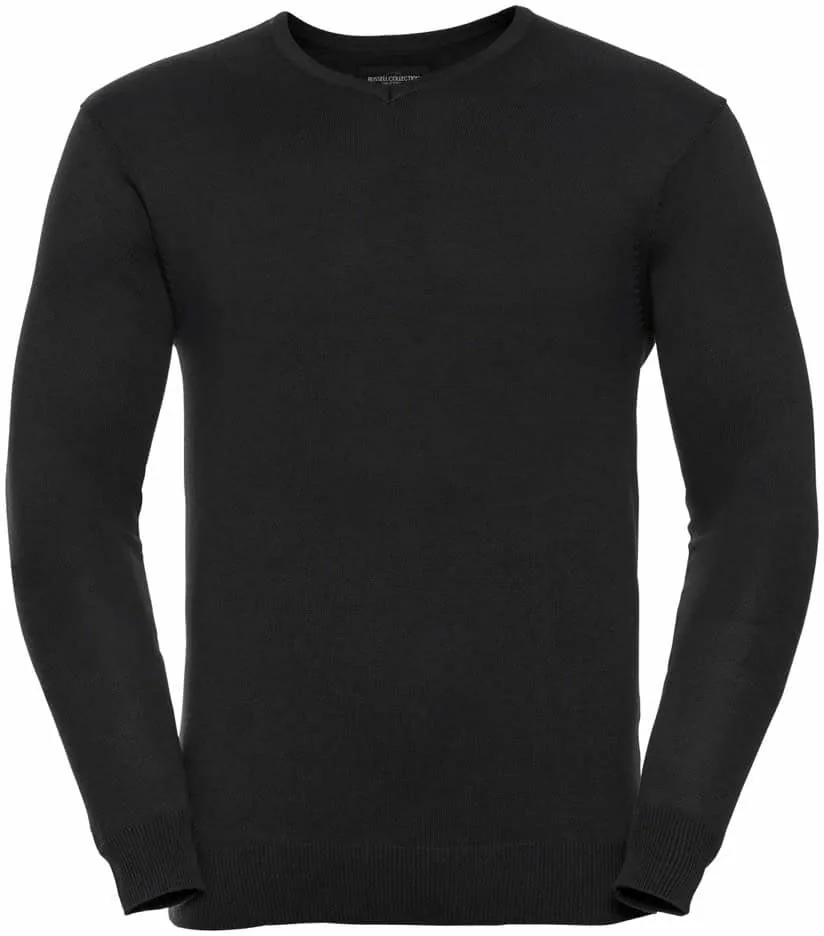 V-Neck Knitted Jumper