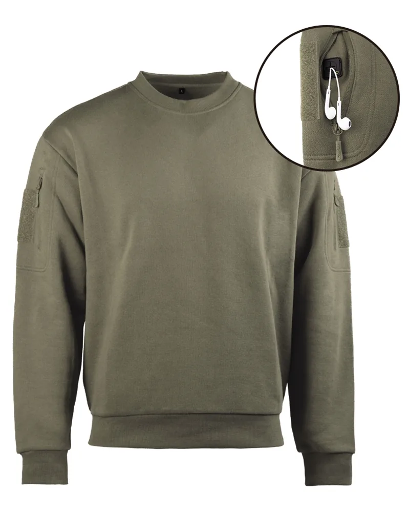 TACTICAL SWEATSHIRT RUNDHALS RANGER