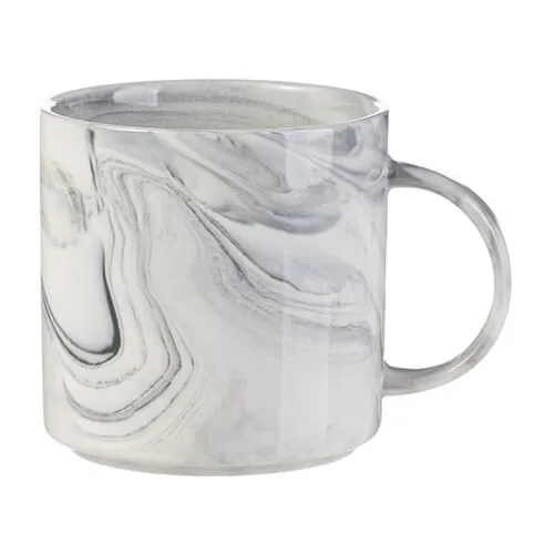 Tasse 350 ml, Marmordesign