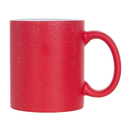 Zaubertasse, mit Brokat, matt