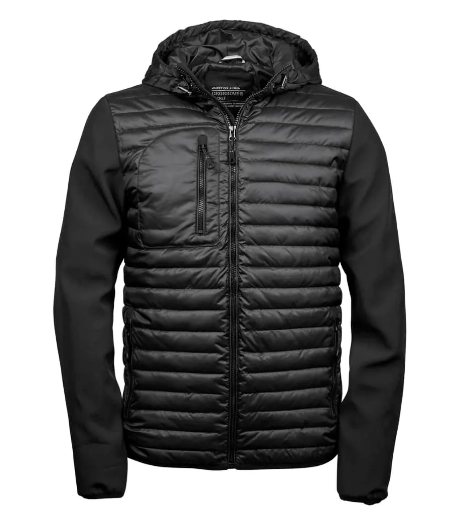 Hooded Crossover Jacket
