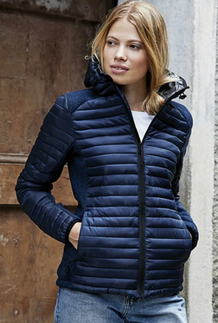 Ladies` Hooded Aspen Crossover Jacket 5