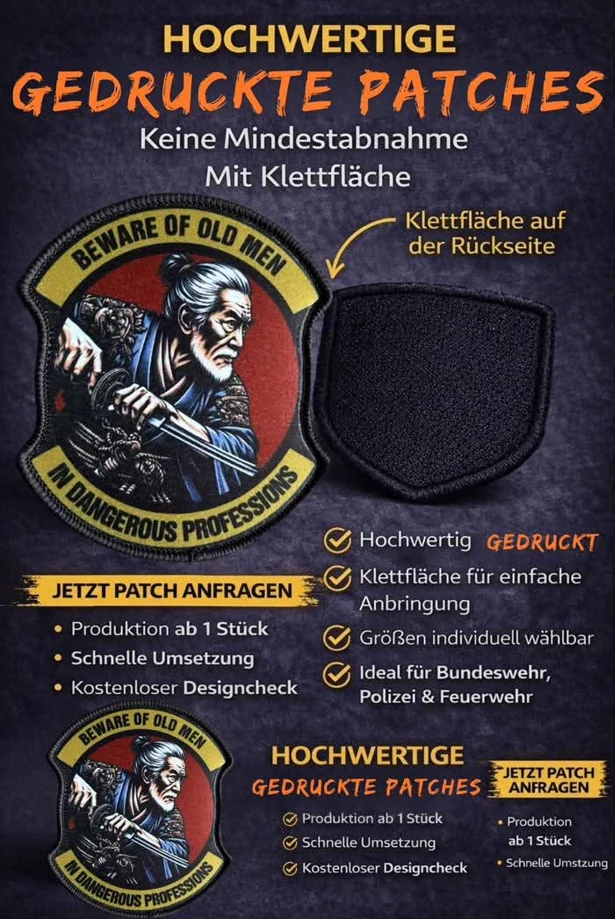 Gedruckte Patches
